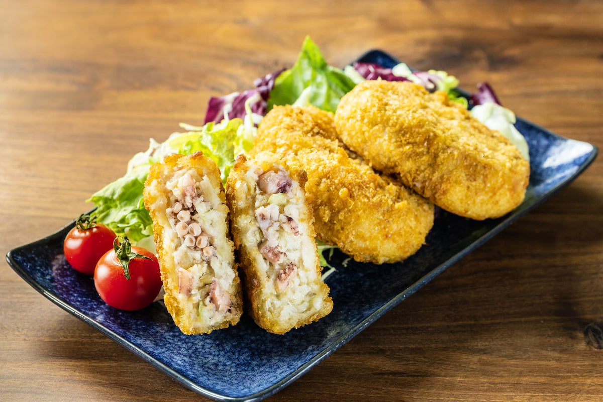 函館イカメンチ