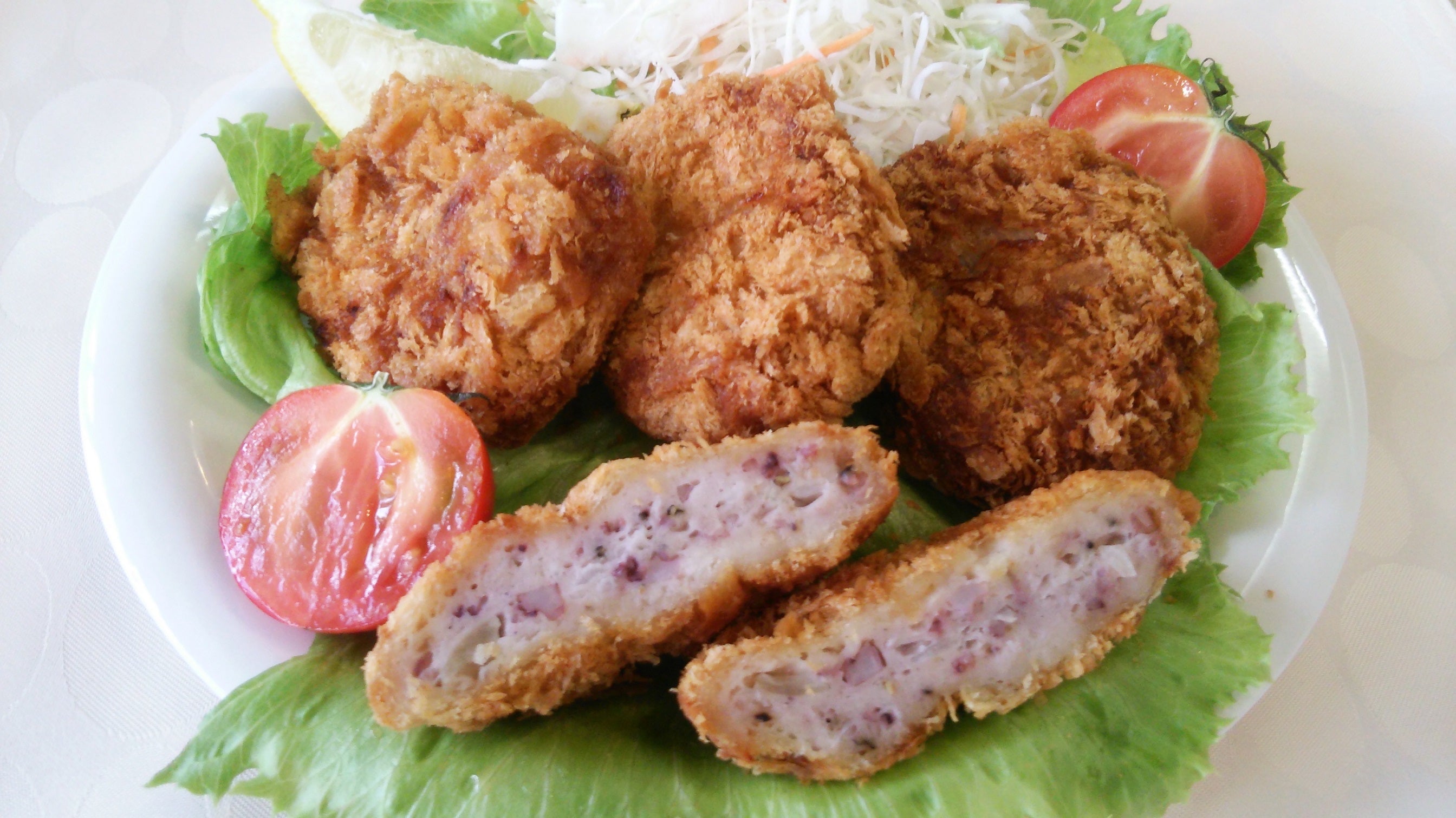 函館イカメンチ