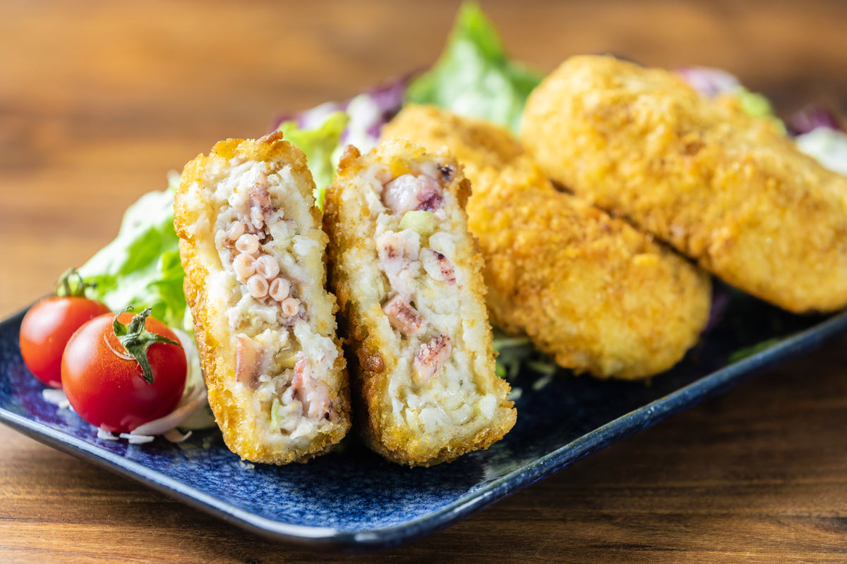 函館イカメンチ